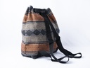 BOLSA TIPO MOCHILA ESCOLAR ROMBOS