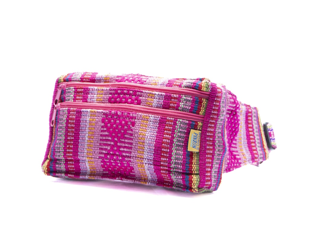 BOLSA CANGURERA MULTICOLOR 3 CIERRES