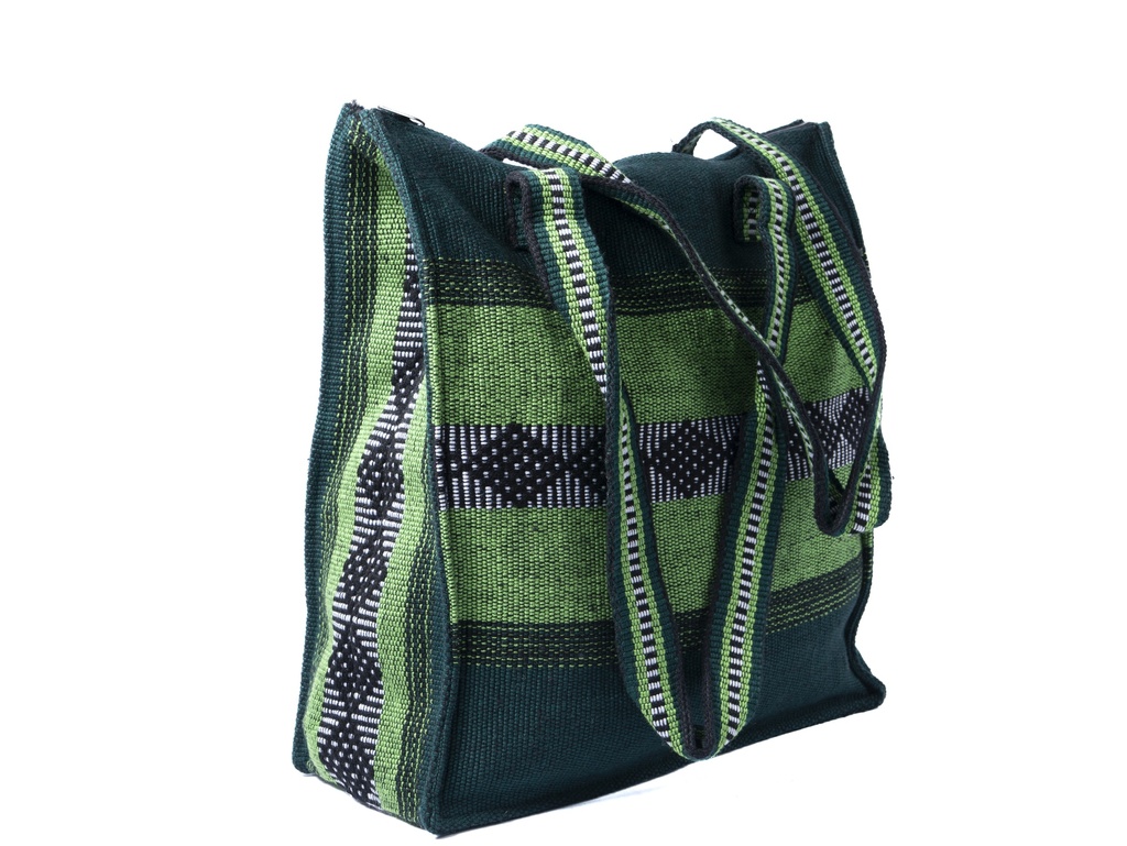 BOLSA DAMA CON ASAS Y CIERRE