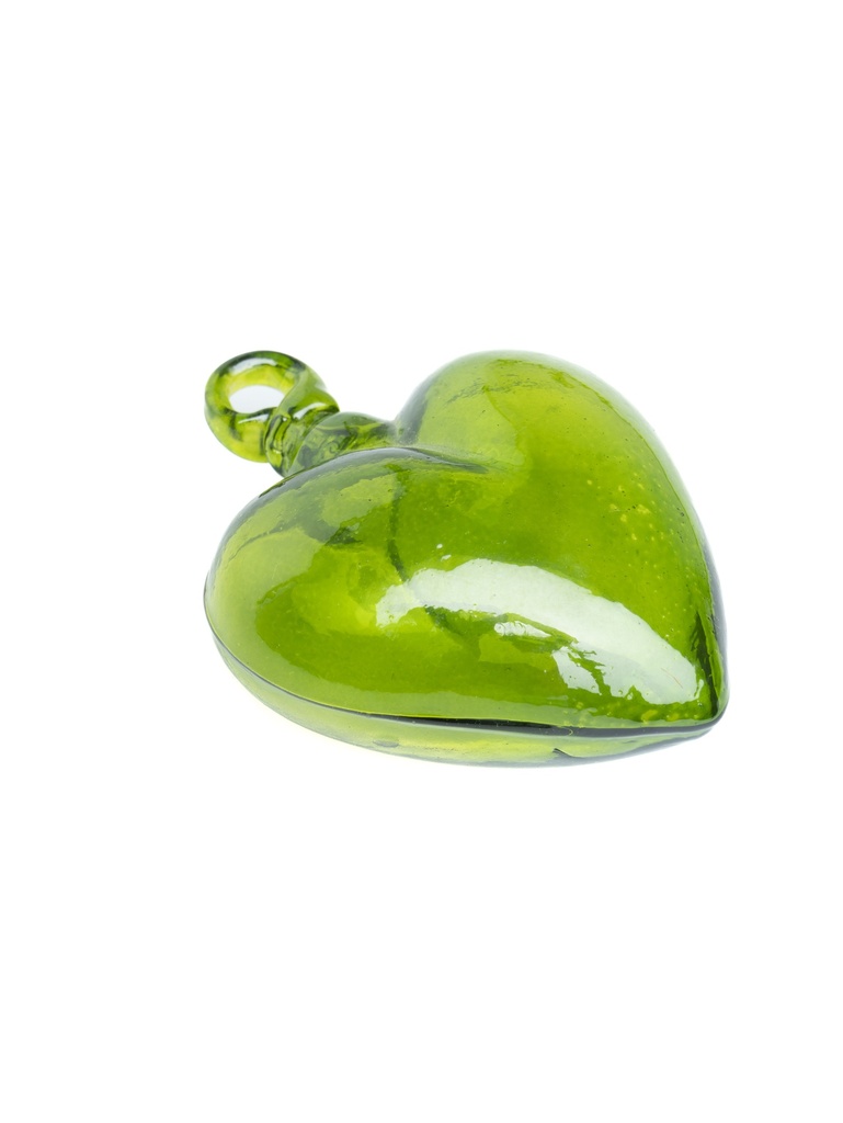 CORAZON VIDRIO SOPLADO MULTICOLOR