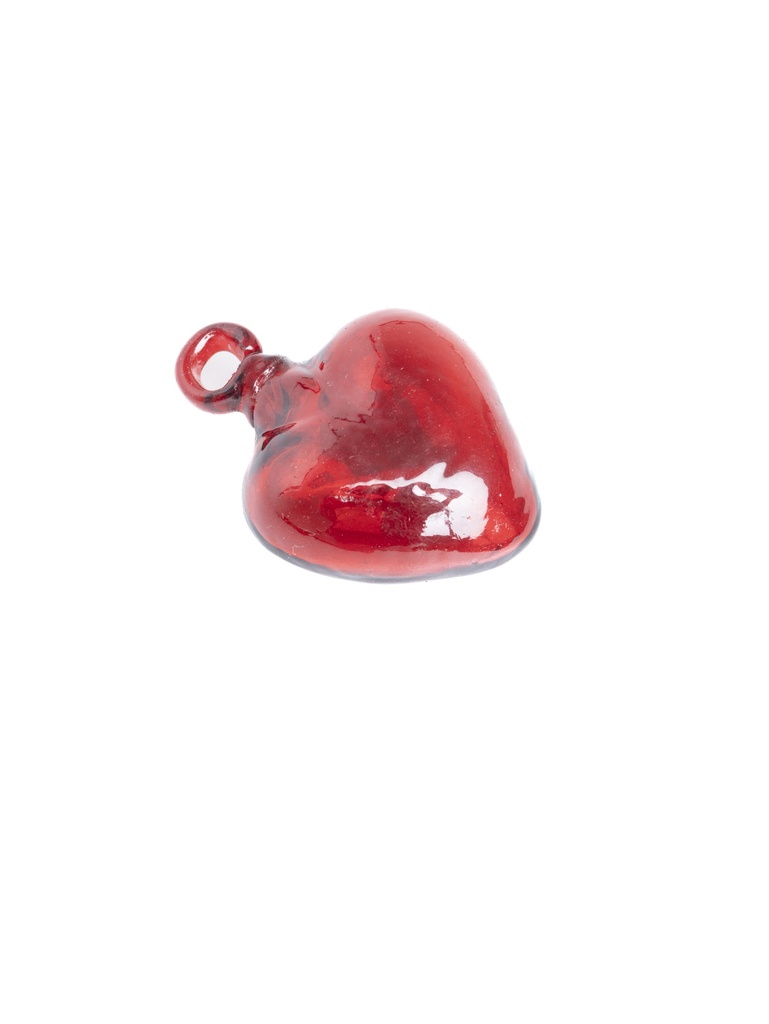 CORAZON VIDRIO SOPLADO MULTICOLOR