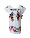 BLUSA MANTA BORDADO PÁJAROS