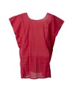 BLUSA ROJA BORDADO MARIPOSAS COLORES