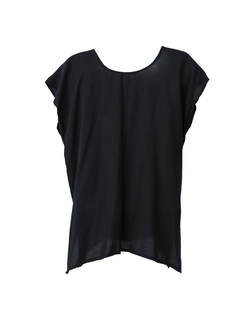 BLUSA BORDADO RAMO CLAVELES