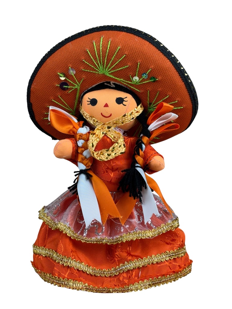 MUÑECA LELE CON SOMBRERO CHARRO