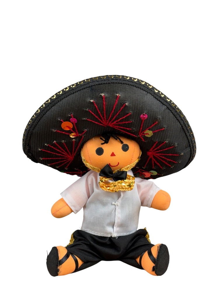 MUÑECO LELE CON SOMBRERO CHARRO