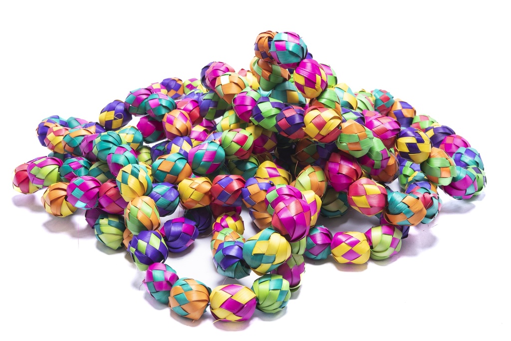 GUIRNALDA 100 ESFERAS MULTICOLOR 