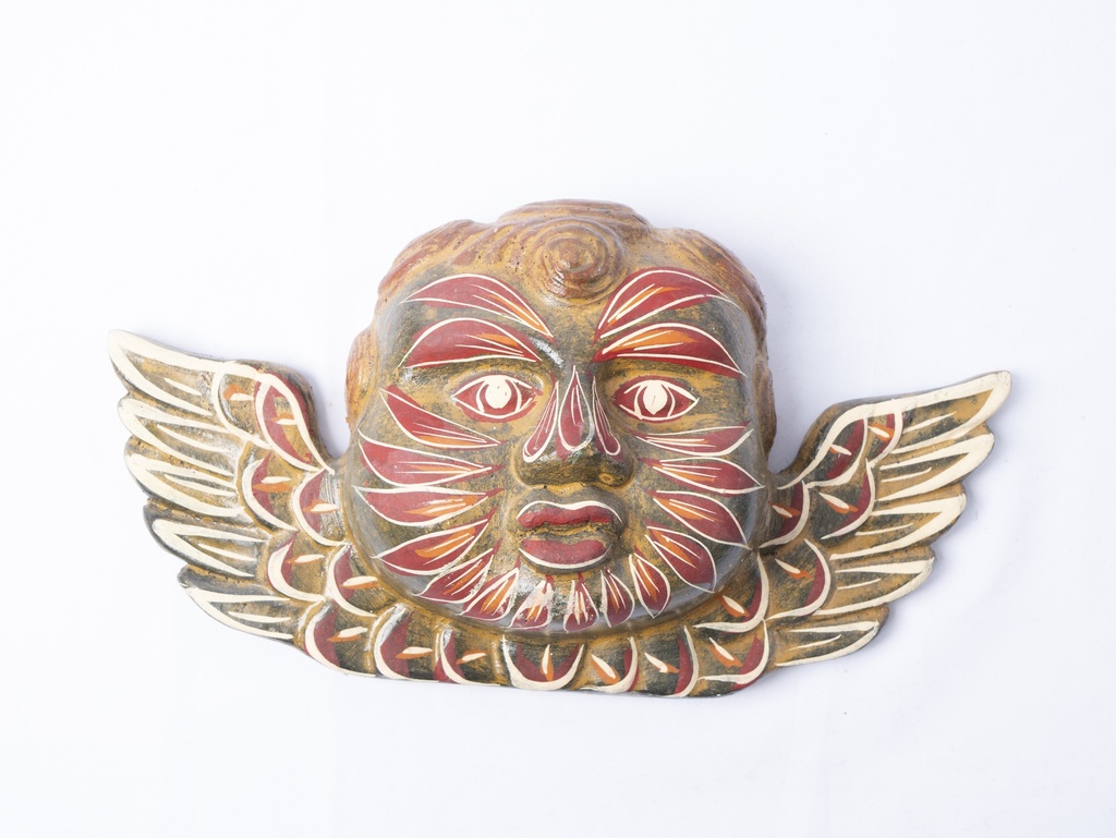 JUEGO DE  ANGELES BARRO PINTADO