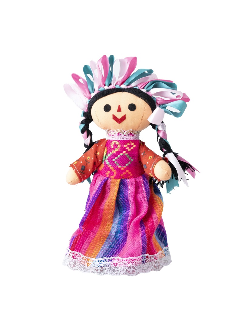 MUÑECA LELE CON DIADEMA Y TRENZAS