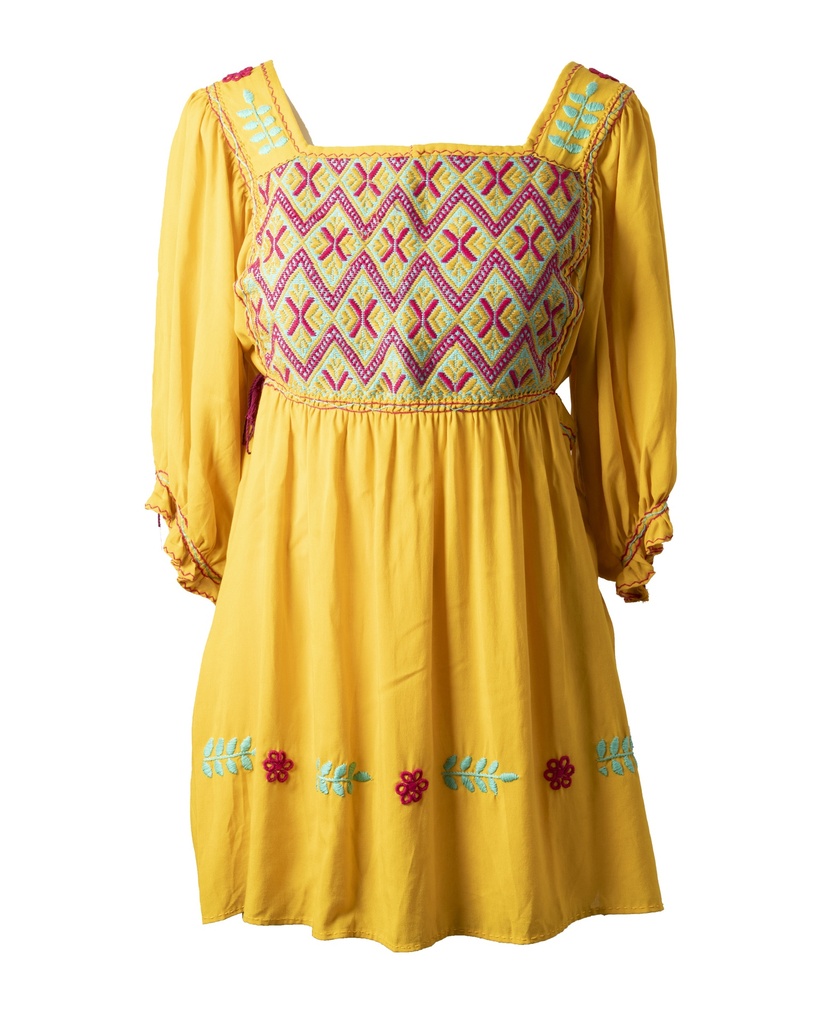 BLUSA BORDADA GRECAS