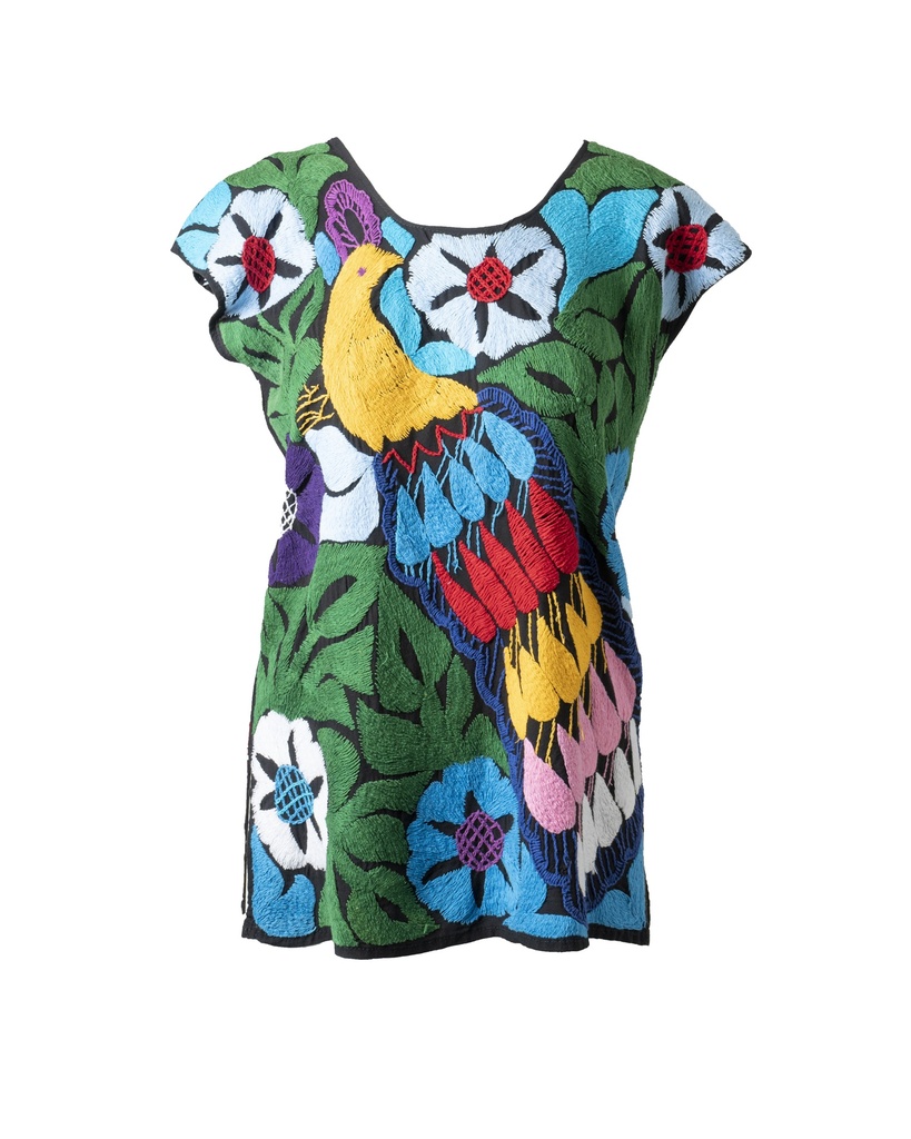 BLUSA BORDADA RELLENA MULTICOLOR