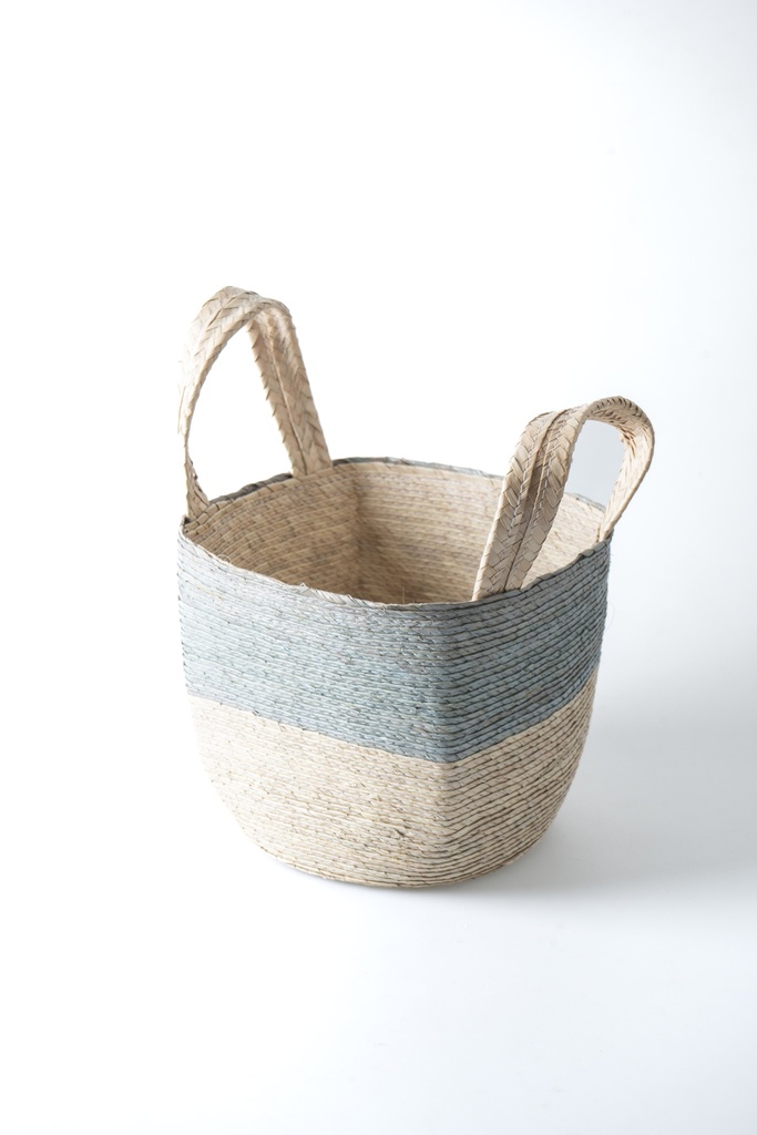 CESTO FORMA CUADRADA CON ASAS