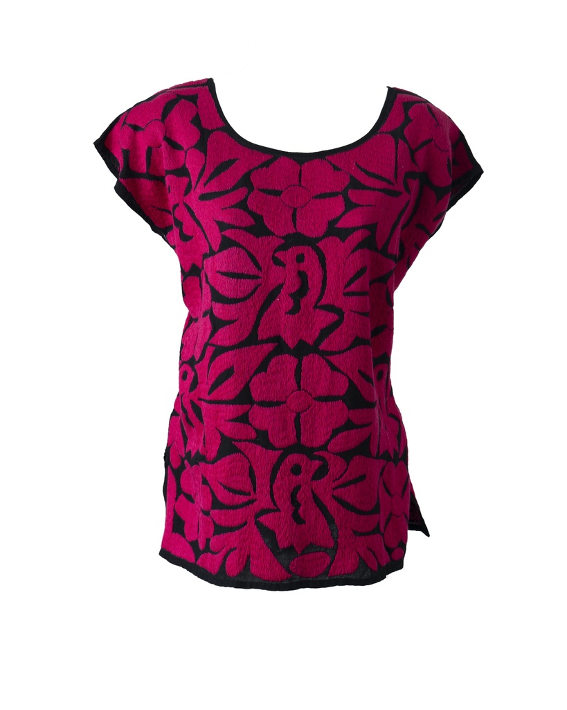 BLUSA BORDADA RELLENA