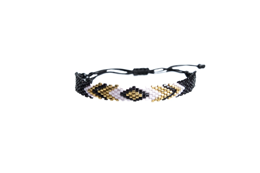 PULSERA TEJIDA CON GRECAS