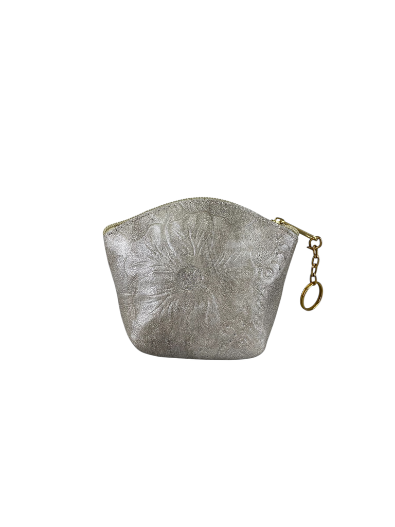 MONEDERO PIEL TROQUELADO ABANICO