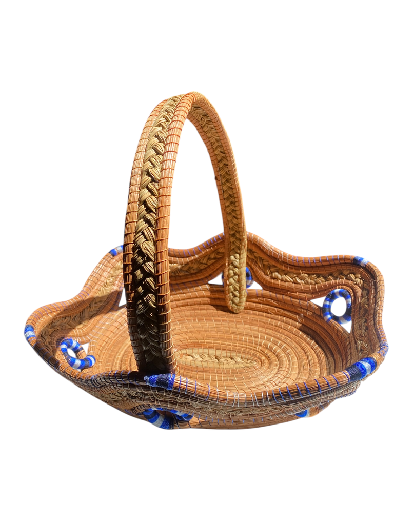CANASTA TEJIDA OCOXAL OVALADA 