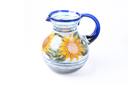 JARRA VIDRIO SOPLADO GIRASOLES
