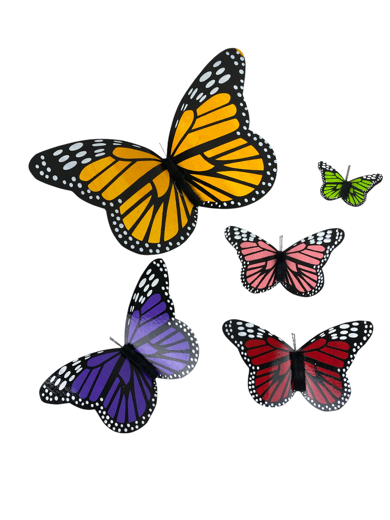 JUEGO DE MARIPOSAS COLORES