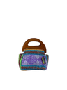 BOLSA TEJIDA CON ASA DE MADERA NO.00