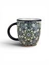 TAZA OREJONA DE CERAMICA CON DISEÑO