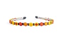 DIADEMA METAL CON FLORES CHAQUIRA COLORES