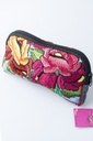 BOLSA MOSTAZA CON BORDADO Y CORREA METAL 