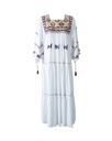 VESTIDO BLANCO BORDADO
